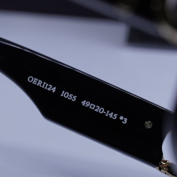 Off-White OERI124 FILLMORE 1055 Rectangle Sunglasses – Black/Green - Picture 9 of 12